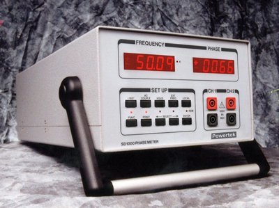 Model SD1000 phase angle meter with isolated inputs