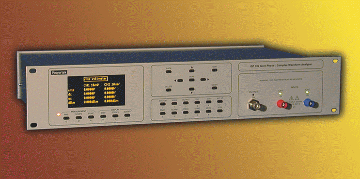 GP102 Gain Phase / Frequency Response Analyser