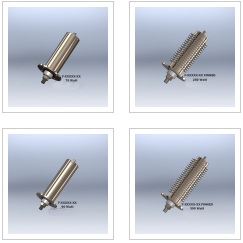Series F non inductive co-axial shunt, current viewing resistor.