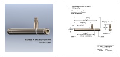 Series L Non Inductive co-axial shunt, current viewing resistor.