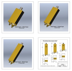 Series W-1-Stud, Non Inductive co-axial shunt, current viewing resistor.